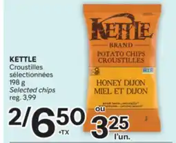 Brunet KETTLE Croustilles sélectionnées offer