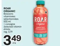 Brunet ROAR ORGANIC Boissons vitaminées sélectionnées offer
