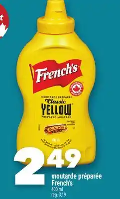 Marche Ami MOUTARDE PRÉPARÉE FRENCH'S offer
