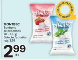 Brunet MONTBEC Bonbons sélectionnés offer