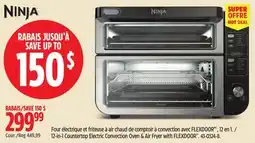 Canadian Tire Ninja 12-in-1 Countertop Electric Convection Oven & Air Fryer with FLEXDOOR offer