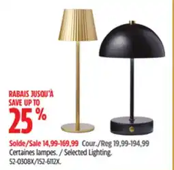 Canadian Tire NOMA Selected Lighting offer