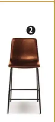 Canadian Tire CANVAS Barrington Counter Stool. Black or cognac offer