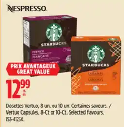 Canadian Tire Vertuo Capsules, 8-Ct or 10-Ct offer