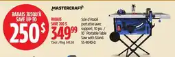 Canadian Tire 10˝ Portable Table Saw with Stand offer