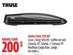 Canadian Tire Convoy XT Rooftop Cargo Box offer