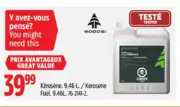 Canadian Tire Woods Kerosene Fuel offer