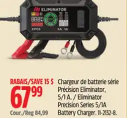 Canadian Tire Eliminator Precision Series 5/1A Battery Charger offer