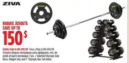 Canadian Tire Selected Olympic Grip Discs, Weight Sets and 7˝ Olympic Bar offer