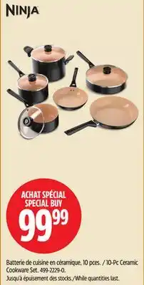 Canadian Tire 10-Pc Ceramic Cookware Set offer