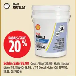 Canadian Tire T4 Diesel Motor Oil offer