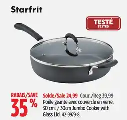 Canadian Tire 0cm Jumbo Cooker with Glass Lid offer