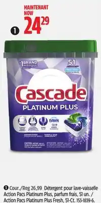 Canadian Tire Action Pacs Platinum Plus Fresh, 51-Ct offer