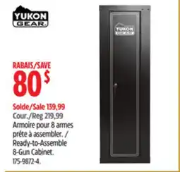 Canadian Tire Yukon Ready-to-Assemble 8-Gun Cabinet offer