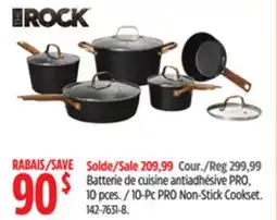 Canadian Tire On The Rock 10-Pc PRO Non-Stick Cookset offer
