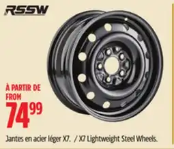 Canadian Tire X7 Lightweight Steel Wheels offer