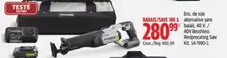 Canadian Tire 40V Brushless Reciprocating Saw Kit Maximum offer