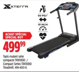 Canadian Tire Compact Series TRX1000 Treadmill offer