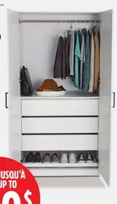 Canadian Tire Canvas Kelsey Large Wardrobe offer