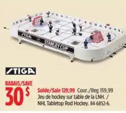 Canadian Tire NHL Tabletop Rod Hockey offer