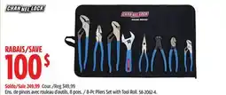 Canadian Tire Channellock 8-Pc Pliers Set with Tool Roll offer