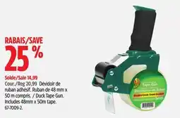 Canadian Tire Duck Tape Gun offer
