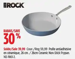 Canadian Tire The Rock 26cm Ceramic Non-Stick Frypan offer