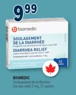 Familiprix BIOMEDIC, Diarrhea relief, 2 mg, 12 caplets offer