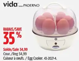 Canadian Tire Vida By Paderno Egg Cooker offer