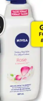 Familiprix Nivea body wash cream Rose & Almond Oil 887ml offer