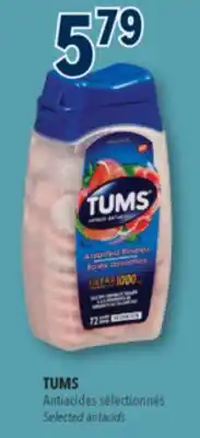Familiprix TUMS Selected antacids offer