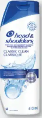 Familiprix Head & Shoulders classic clean shampoo 613ml offer