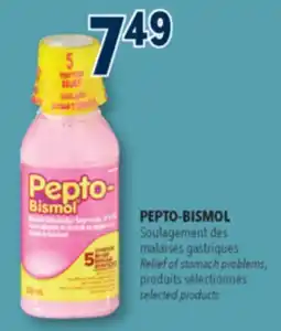 Familiprix PEPTO-BISMOL, Relief of stomach problems offer