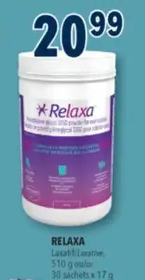 Familiprix RELAXA, Laxatif Laxative, 510 g or 30 sachets x 17 g offer