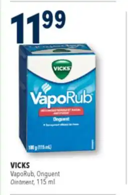 Familiprix VICKS, VapoRub, Ointment, 115 ml offer