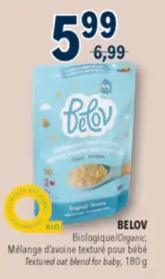 Familiprix BELOV, Organic, extured oat blend for baby, 180 g offer