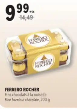 Familiprix FERRERO ROCHER Fine hazelnut chocolate, 200g offer