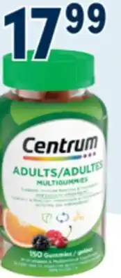 Familiprix CENTRUM Selected vitamin and mineral supplements offer