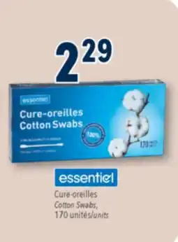 Familiprix ESSENTIEL, Cotton Swabs, 170 units offer