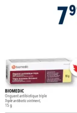 Familiprix BIOMEDIC Triple antibiotic ointment, 15 g offer