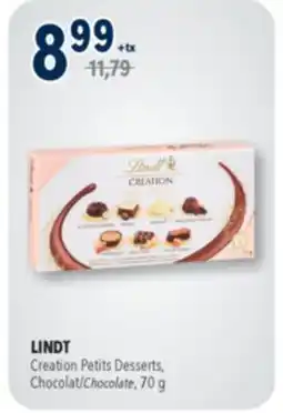 Familiprix LINDT, Creation Petits Desserts Chocolate, 70 g offer