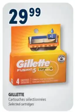 Familiprix GILLETTE, Selected cartridges offer