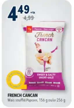 Familiprix FRENCH CANCAN Popcorn, 156g or 256g offer