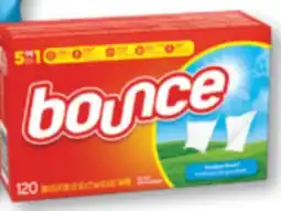 Familiprix ULTRA DOWNY Fabric softener, 1,31 litre or BOUNCE, 120 sheets offer