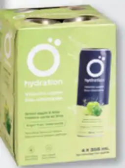 Familiprix Ö HYDRATION Vitamin water, 4x 355ml offer