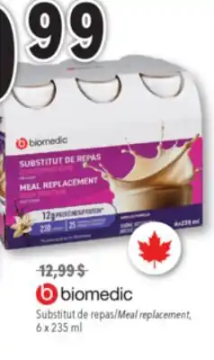 Familiprix BIOMEDIC Meal replacement, 6x 235ml offer