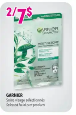 Familiprix GARNIER Selected facial care products offer