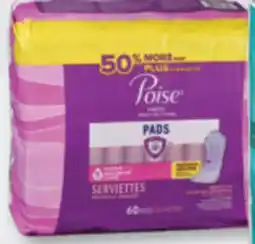 Familiprix POISE Selected incontinence products offer