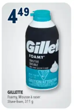 Familiprix GILLETTE, Foamy, Shave foam, 311 g offer