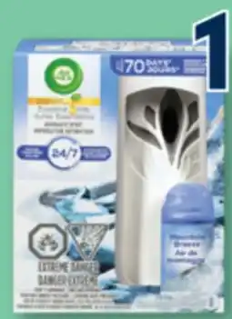 Familiprix Air Wick Essential Oils Freshmatic Automatic spray + refill Mountain Breeze 180g offer